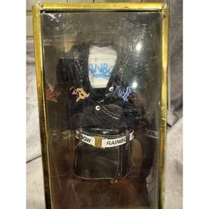 Rainbow High Rockstar Lyric Lucas Outfit New Leather Skirt Shirt Jacket Clothes